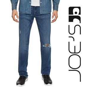 JOES JEANS Brixton Distressed Mens 30x34 Theron Wash $178 Straight Narrow EUC